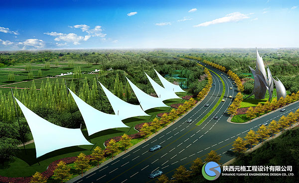  陜西公路橋梁-市政道路綠化改造