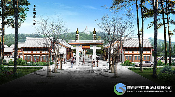 陜西古建設計施工-仿古牌坊