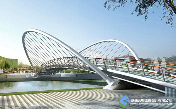 陜西公路橋梁-人行天橋景觀
